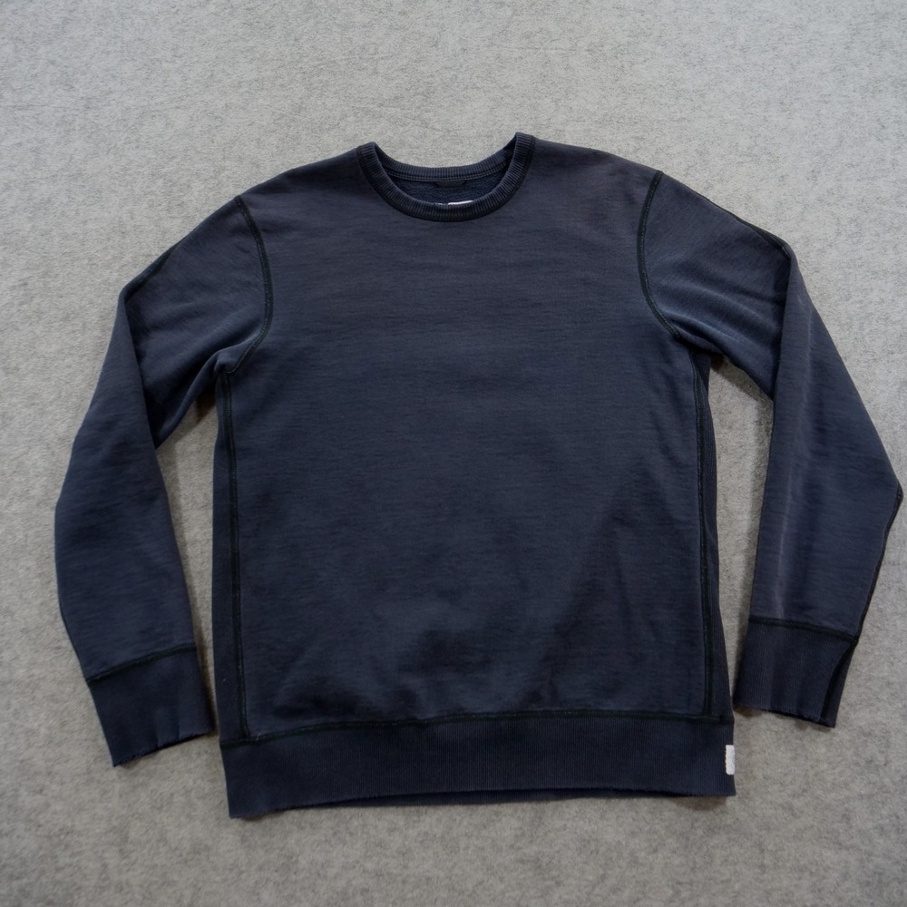 Reigning Champ Sweatshirt Men Medium Black Midweight Terry Crewneck Pullover